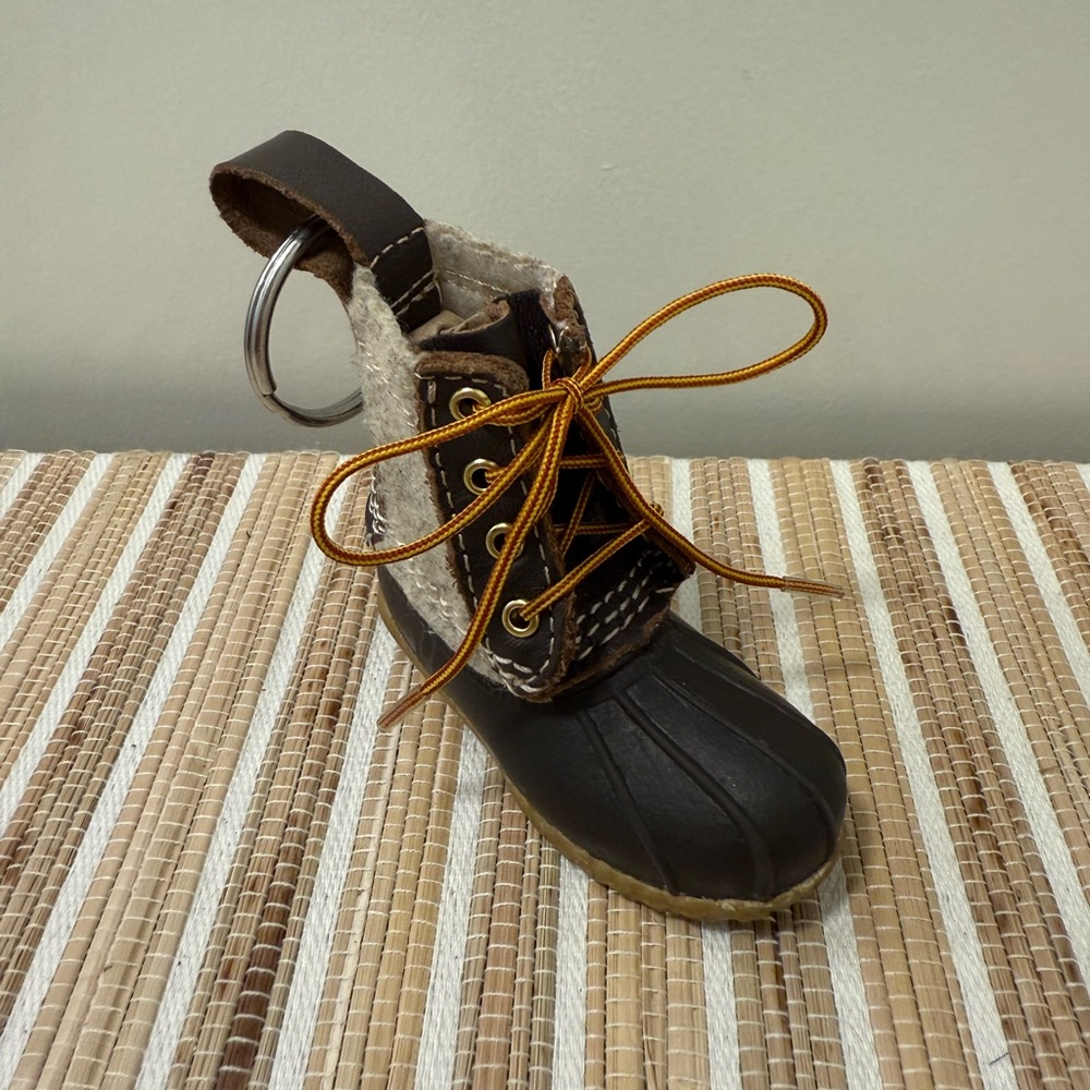 Mini LL Bean Boot Keychain